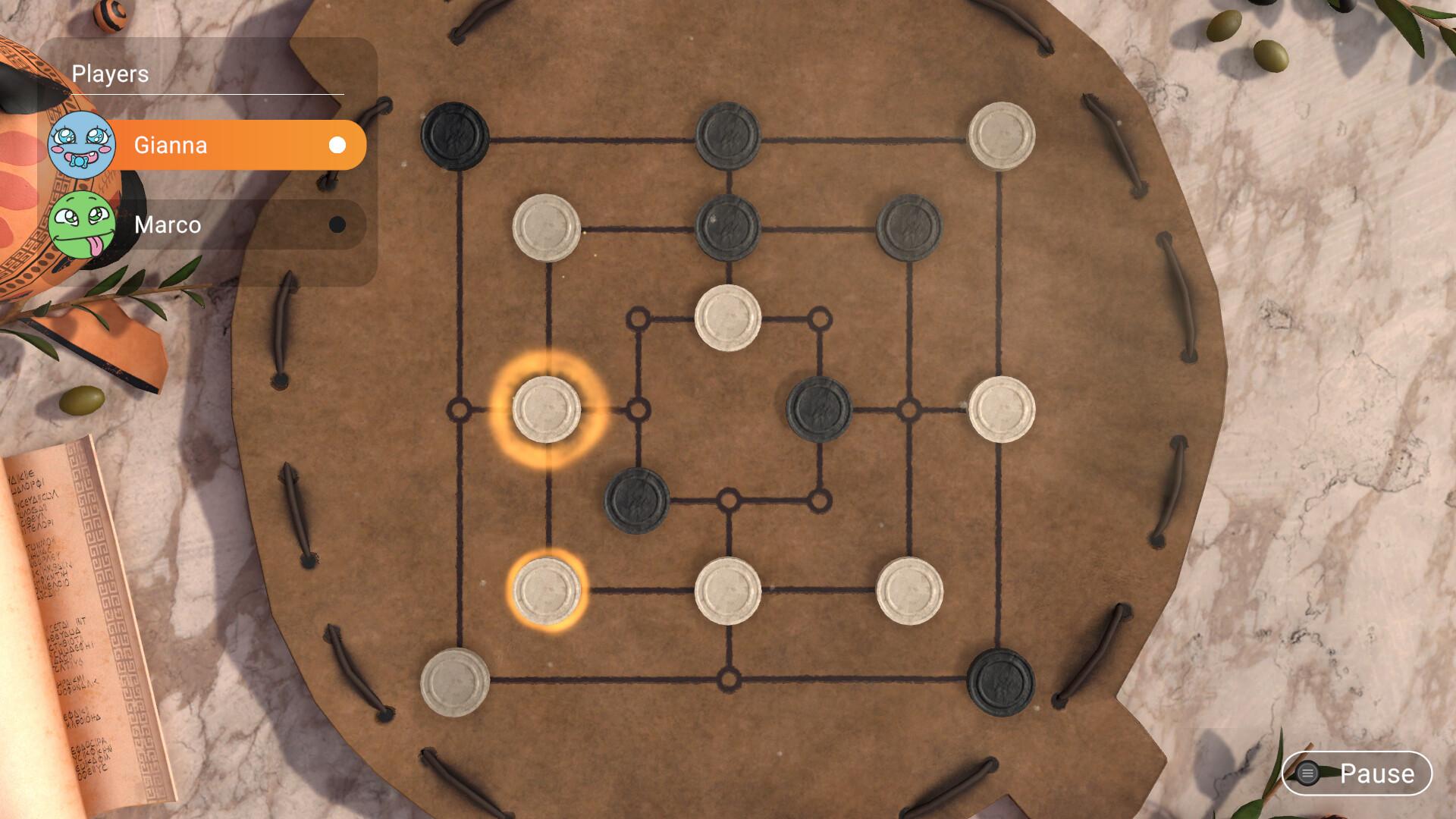 Picture of Backgammon + Checkers + Mills