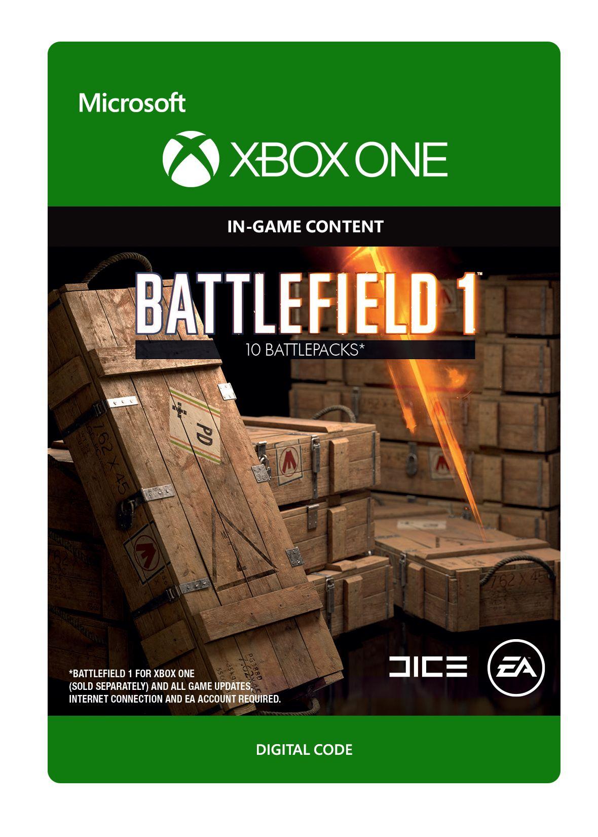 Battlefield 1: Battlepack  X10 - Xbox One