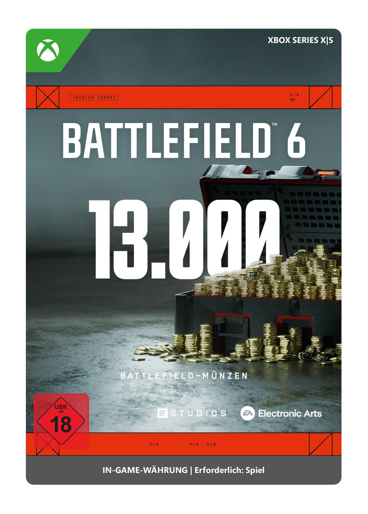 Battlefield 6: 13000 BFC - Xbox Series X|S - Currency