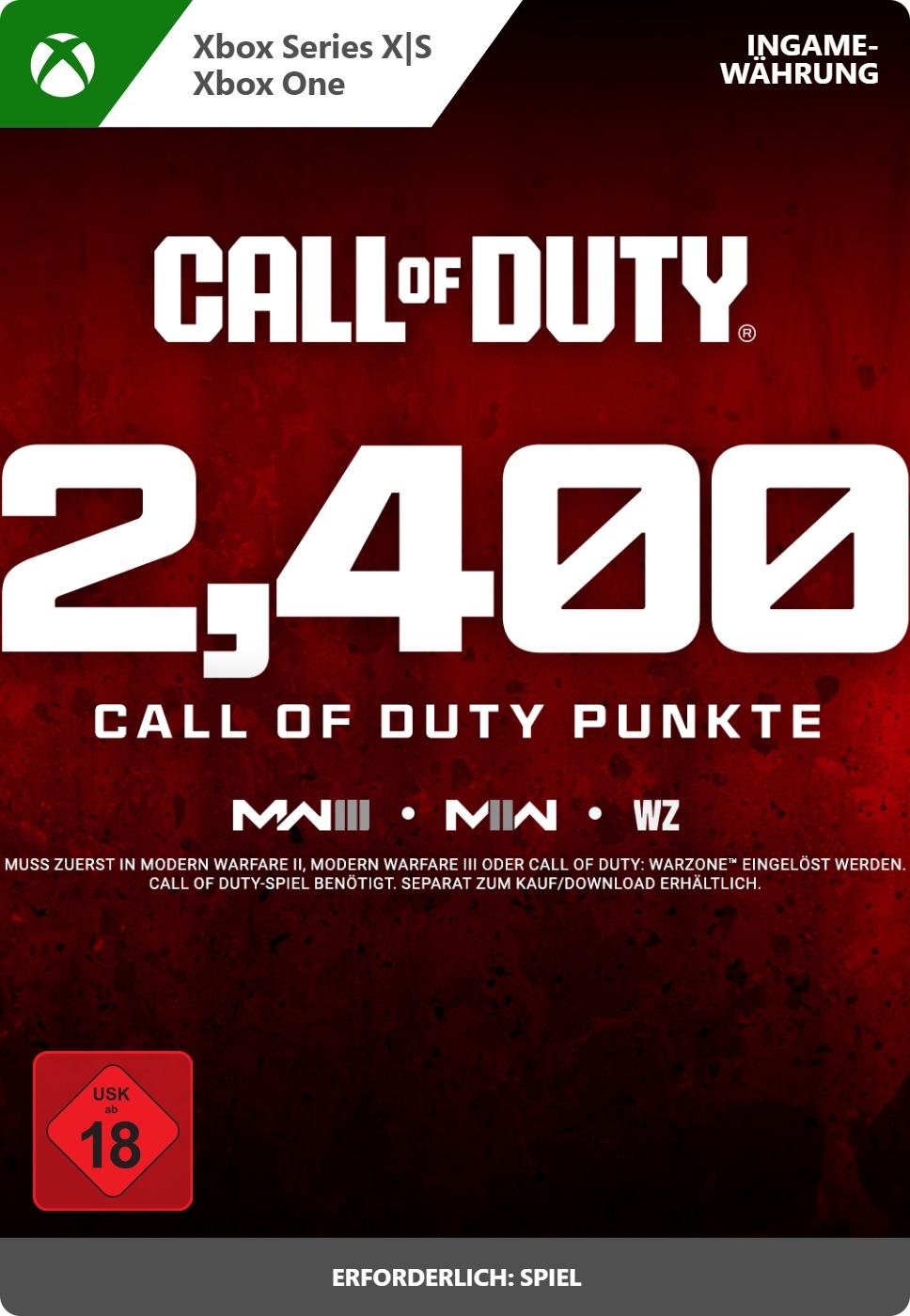 Call of Duty Points- 2,400 - Xbox Series X|S/Xbox One 