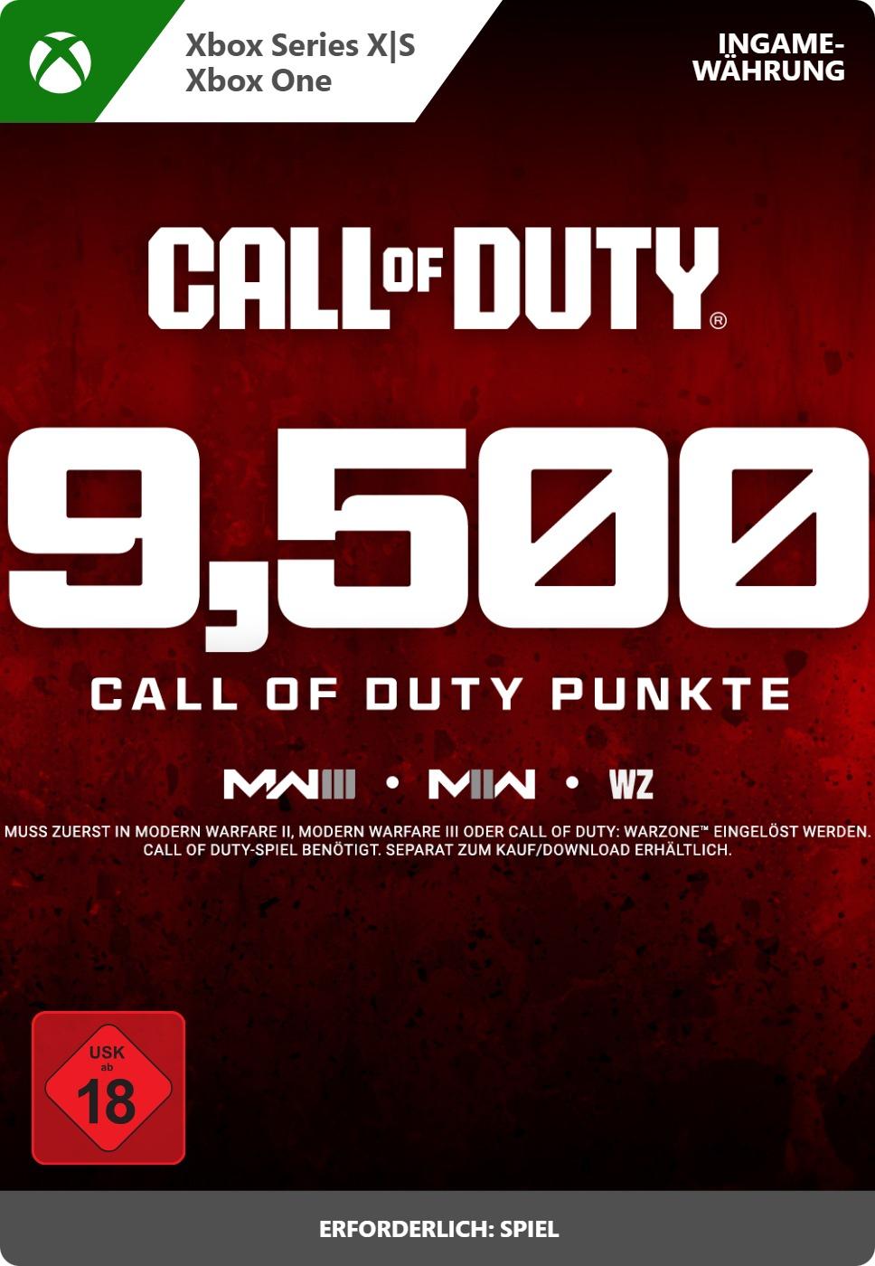 Call of Duty Points - 9,500 - Xbox Series X|S/Xbox One