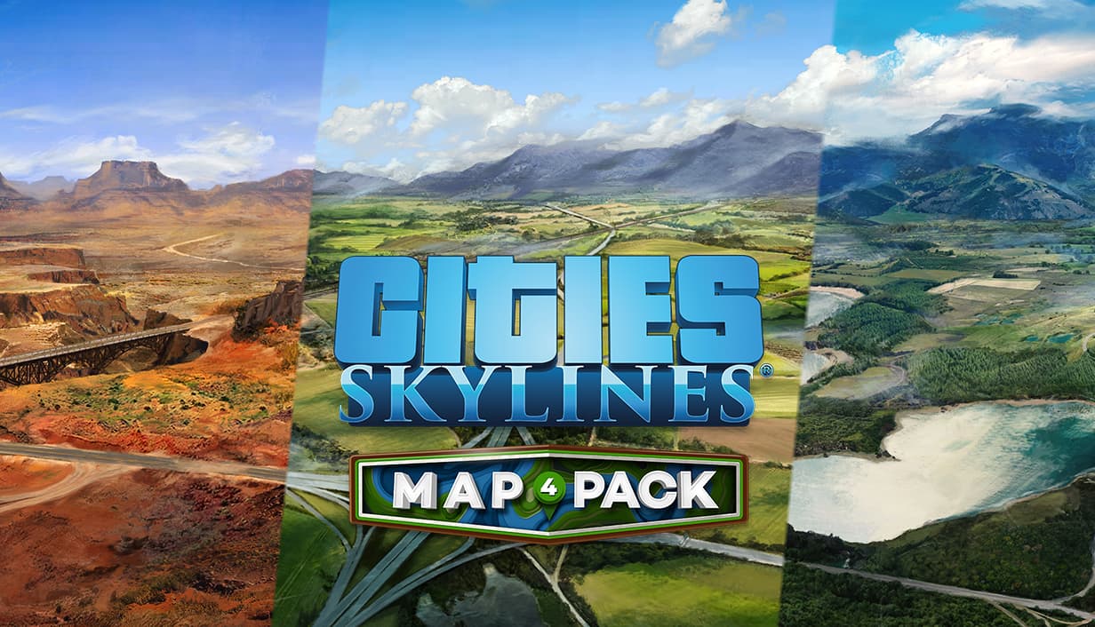Cities: Skylines - Content Creator Pack: Map Pack 4