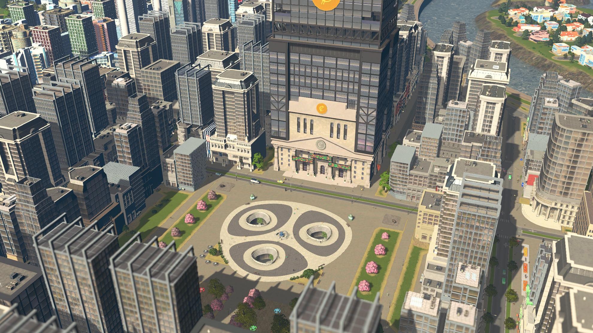 Cities: Skylines - Financial Districts