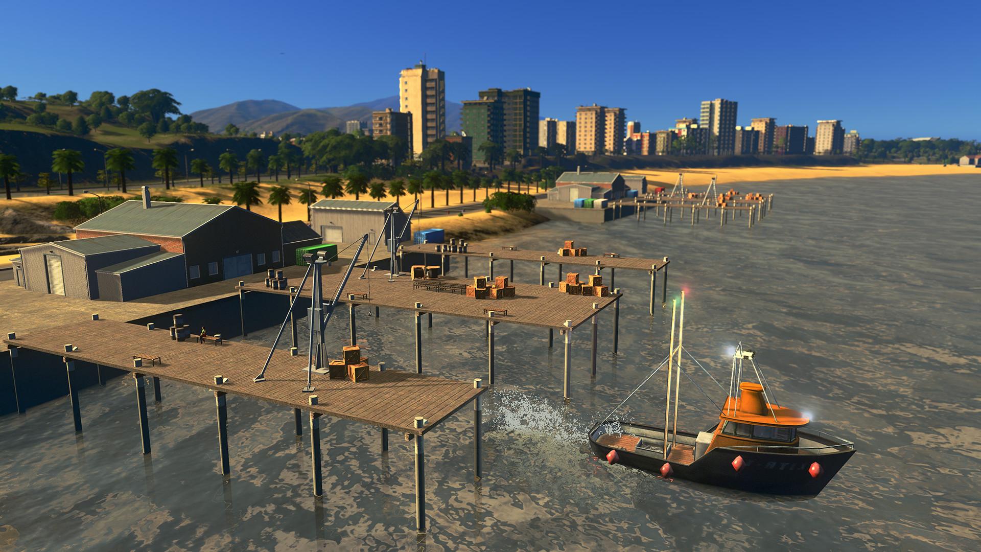 Picture of Cities: Skylines - Sunset Harbor