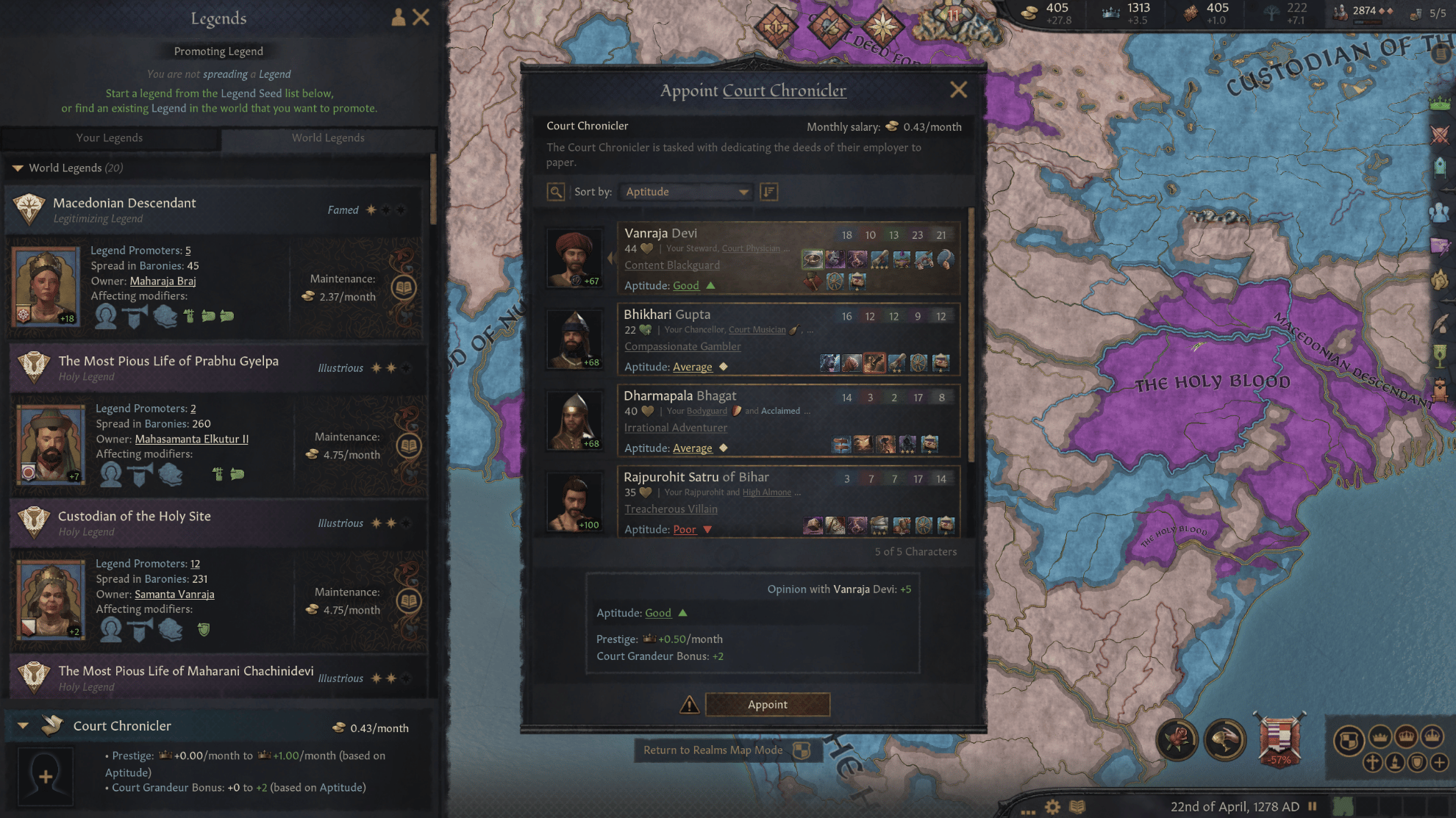 Crusader Kings III - Legends of the Dead