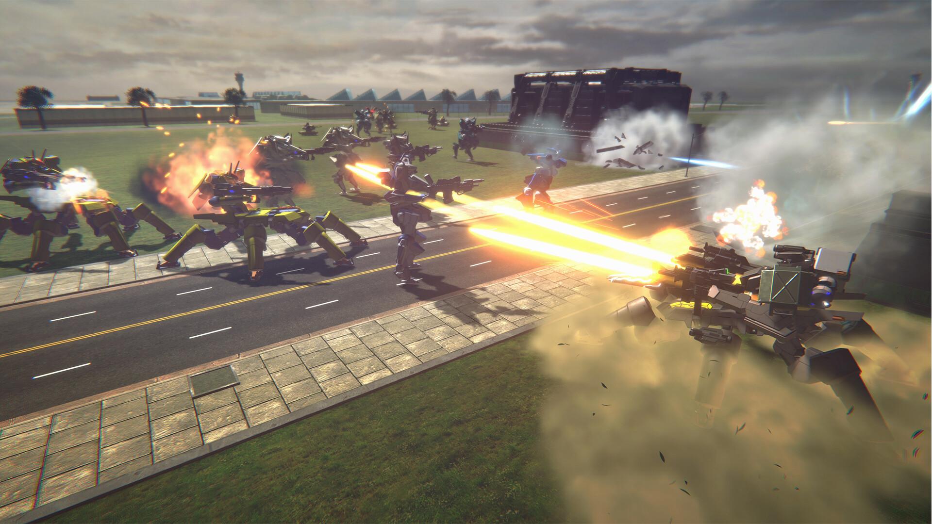 Picture of CUSTOM MECH WARS EARTH DEFENSE FORCE COLLAB EDITION
