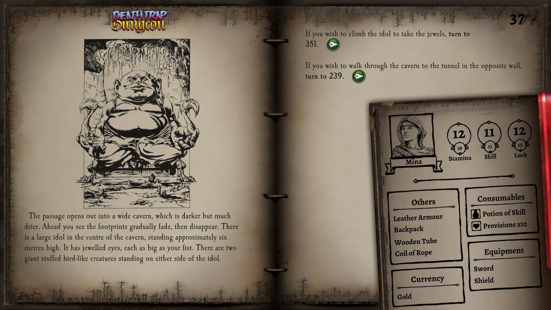 Picture of Deathtrap Dungeon (Fighting Fantasy Classics)