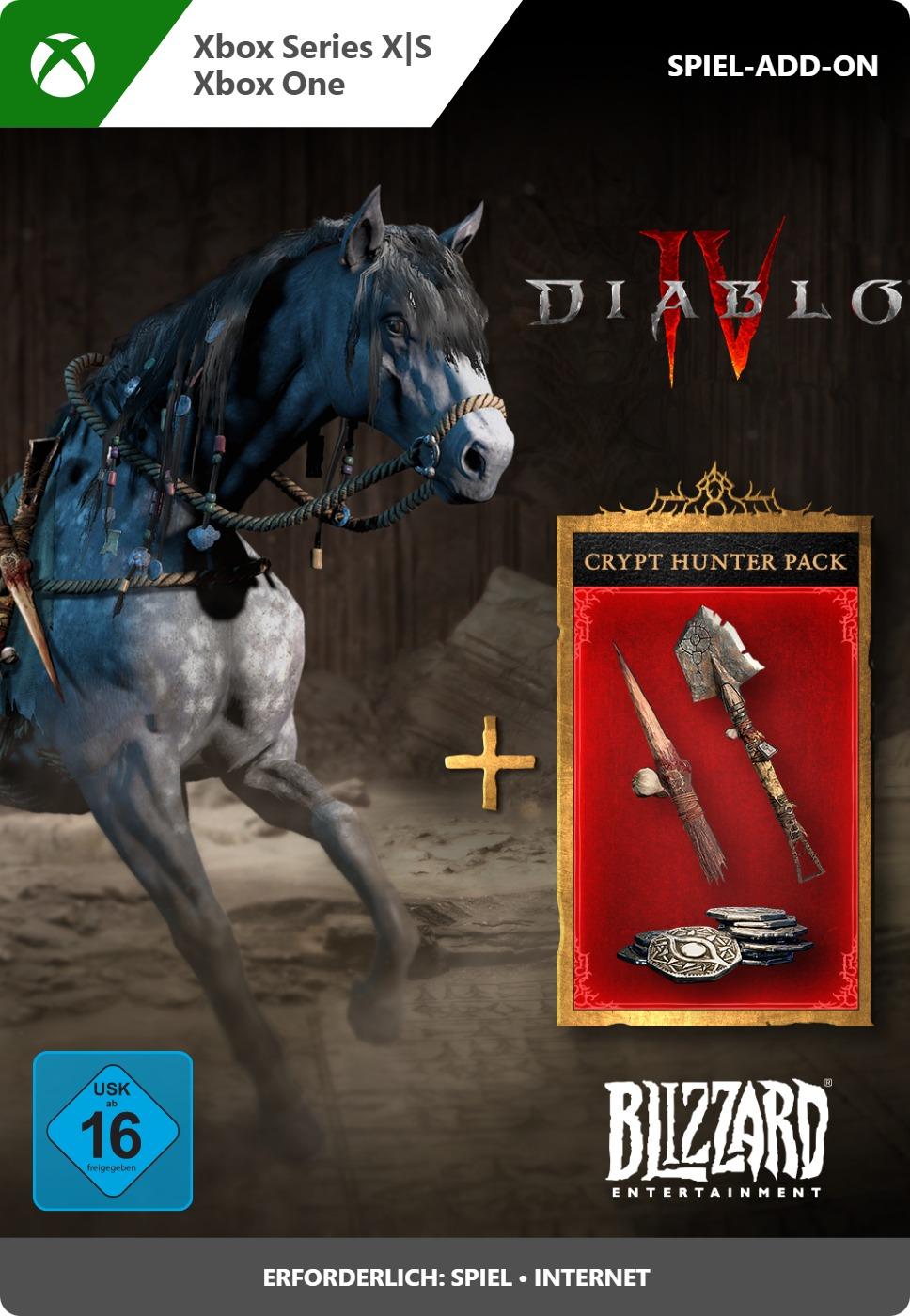 Diablo IV Crypt Hunter Pack - Xbox Series X|S/Xbox One 