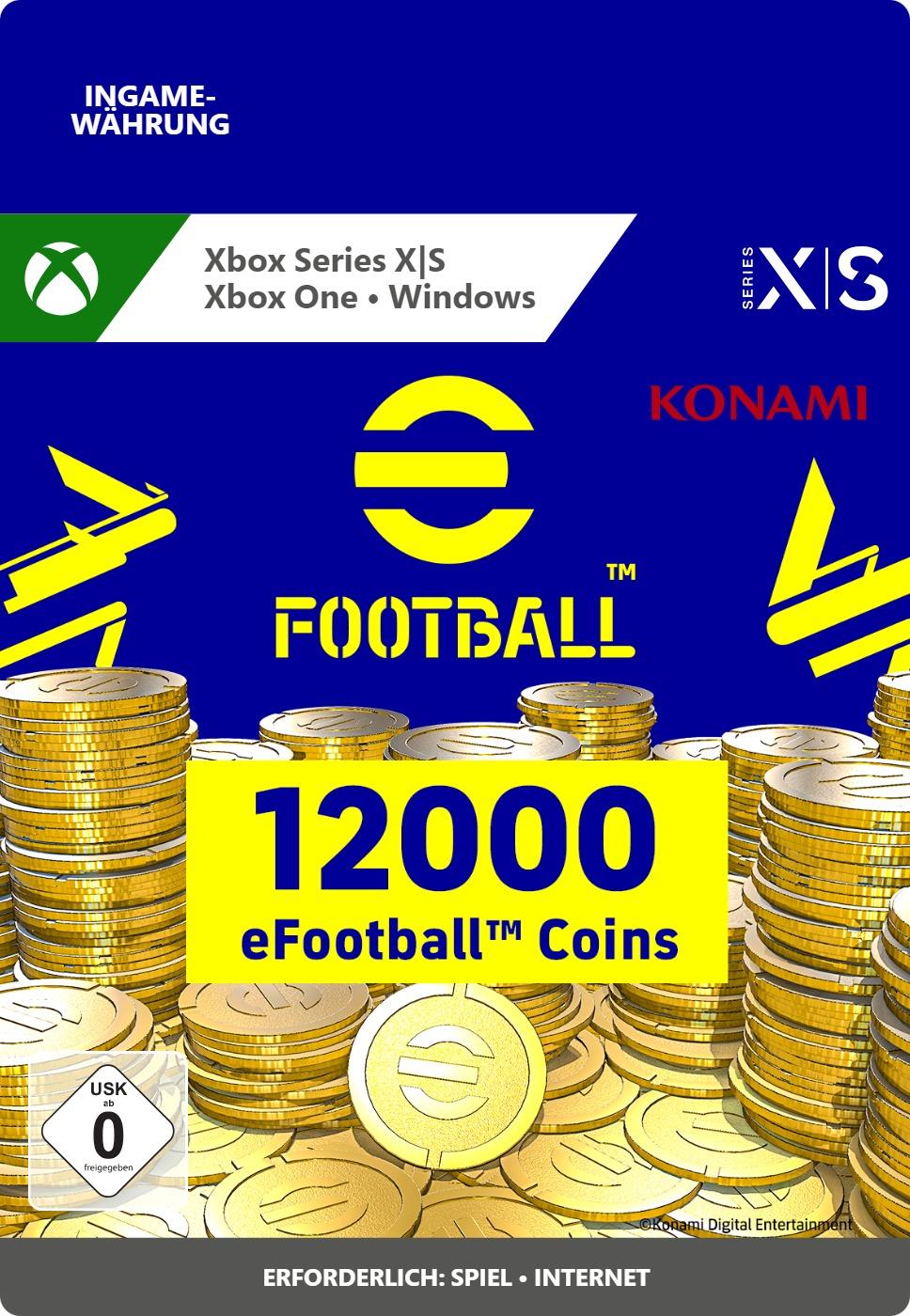 eFootball 2022: eFootball Coin 12000 - Xbox Series X|S/Xbox One/Win10