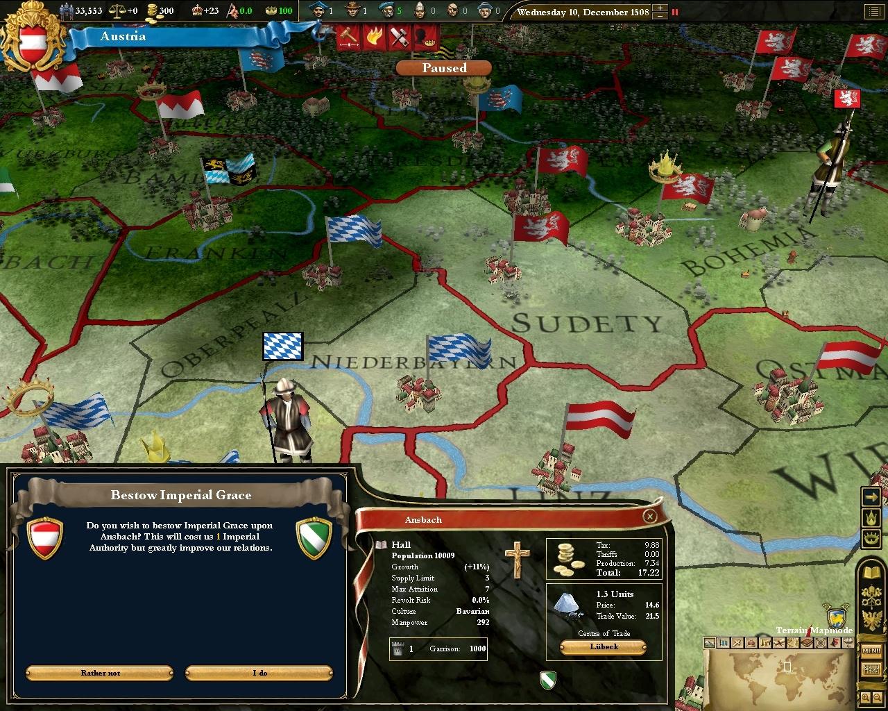 Picture of Europa Universalis III: Heir to the Throne