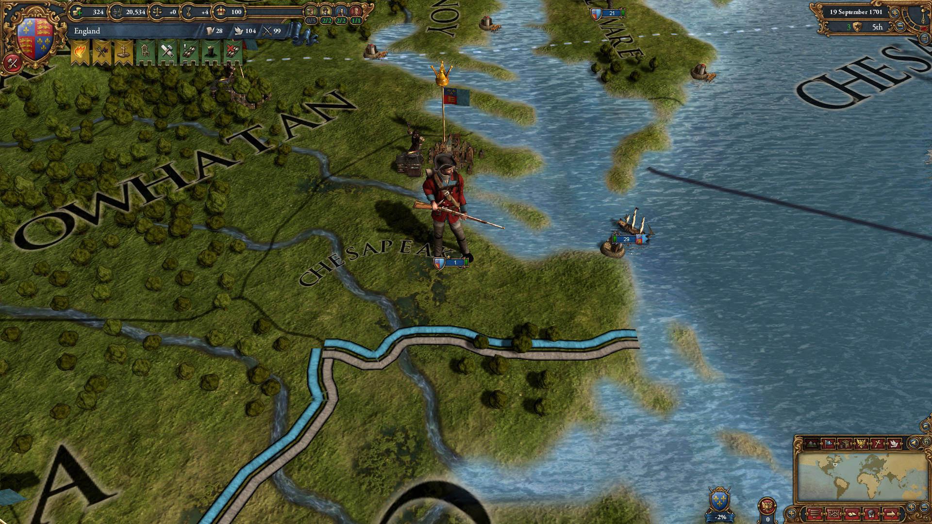 Picture of Europa Universalis IV: Colonial British and French Unit Pack