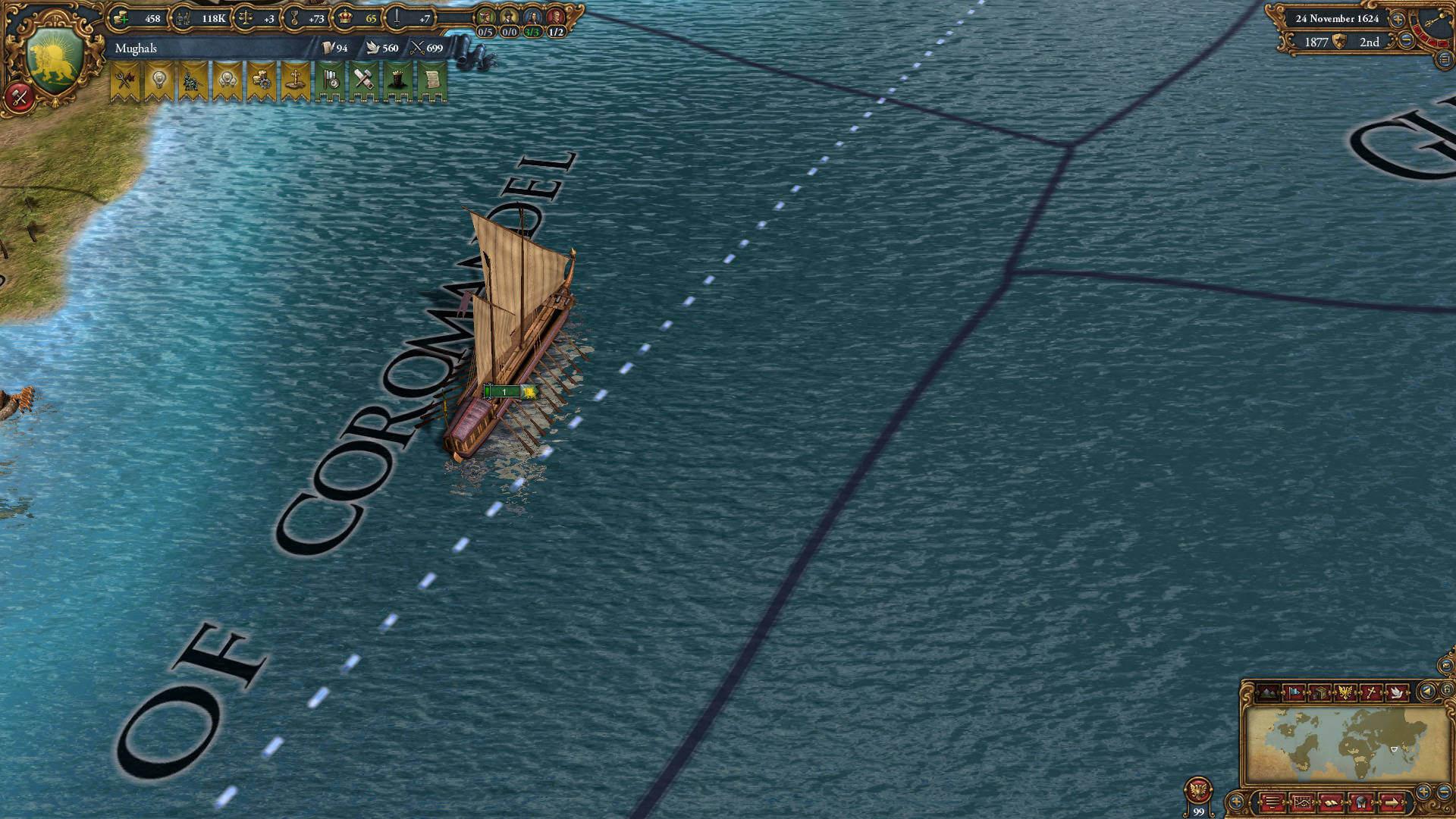Picture of Europa Universalis IV: Indian Ships Unit Pack