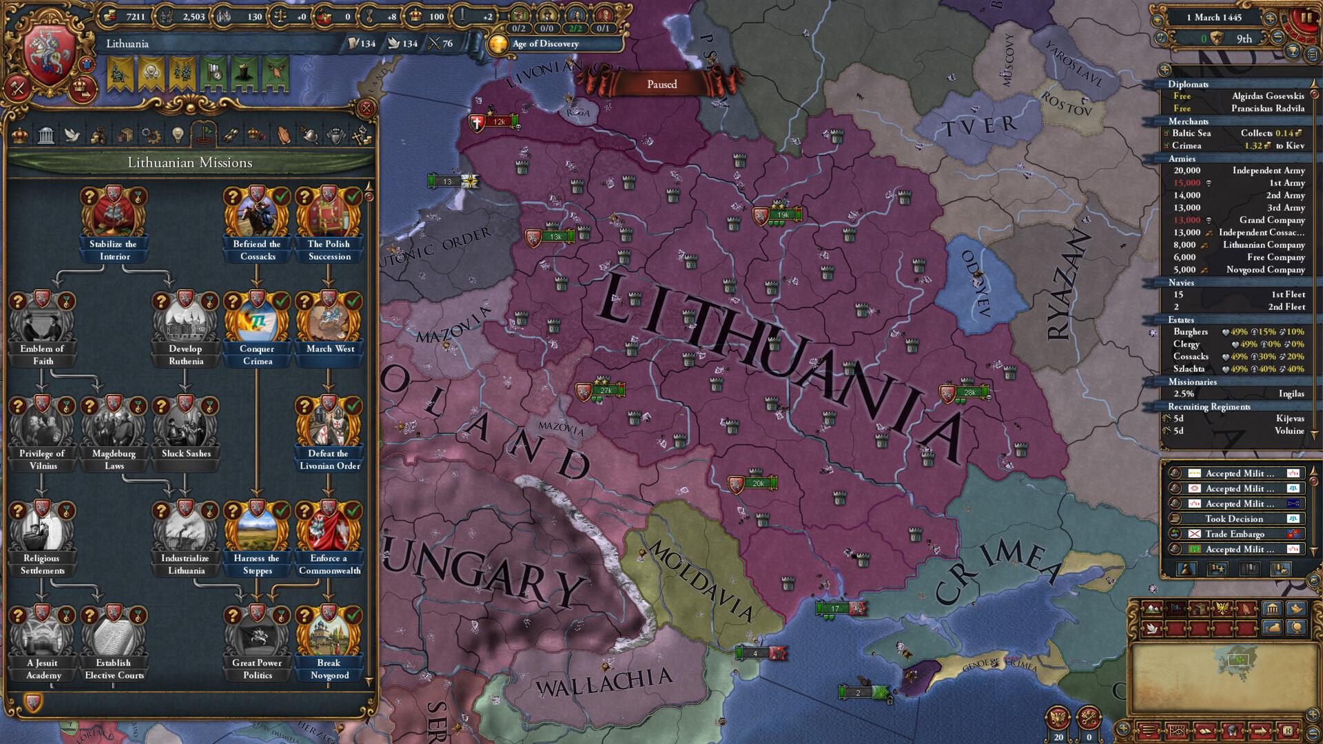 Picture of Europa Universalis IV: Lions of the North