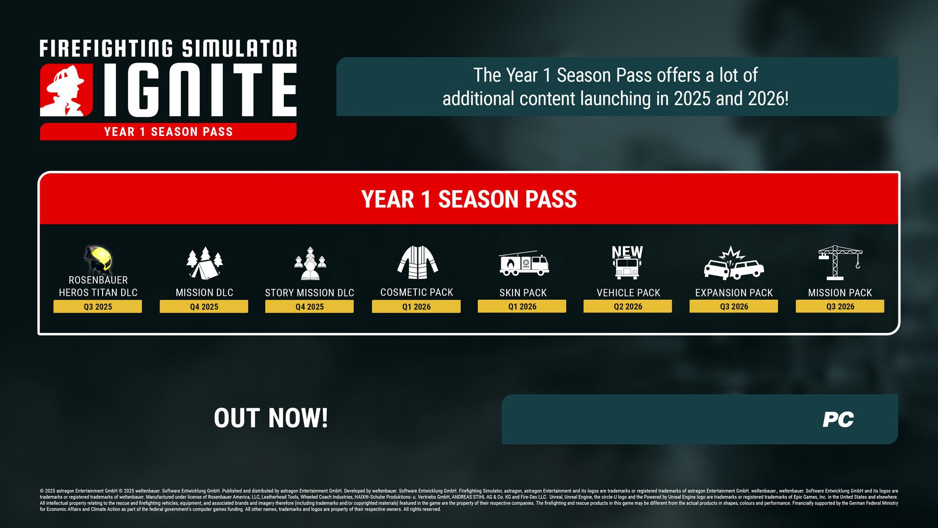 Firefighting Simulator: Ignite - Year 1 Season Pass