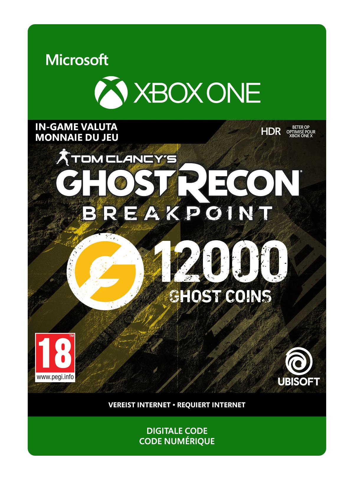 Ghost Recon Breakpoint: 9600 (+2400 bonus) Ghost Coins - Xbox One 