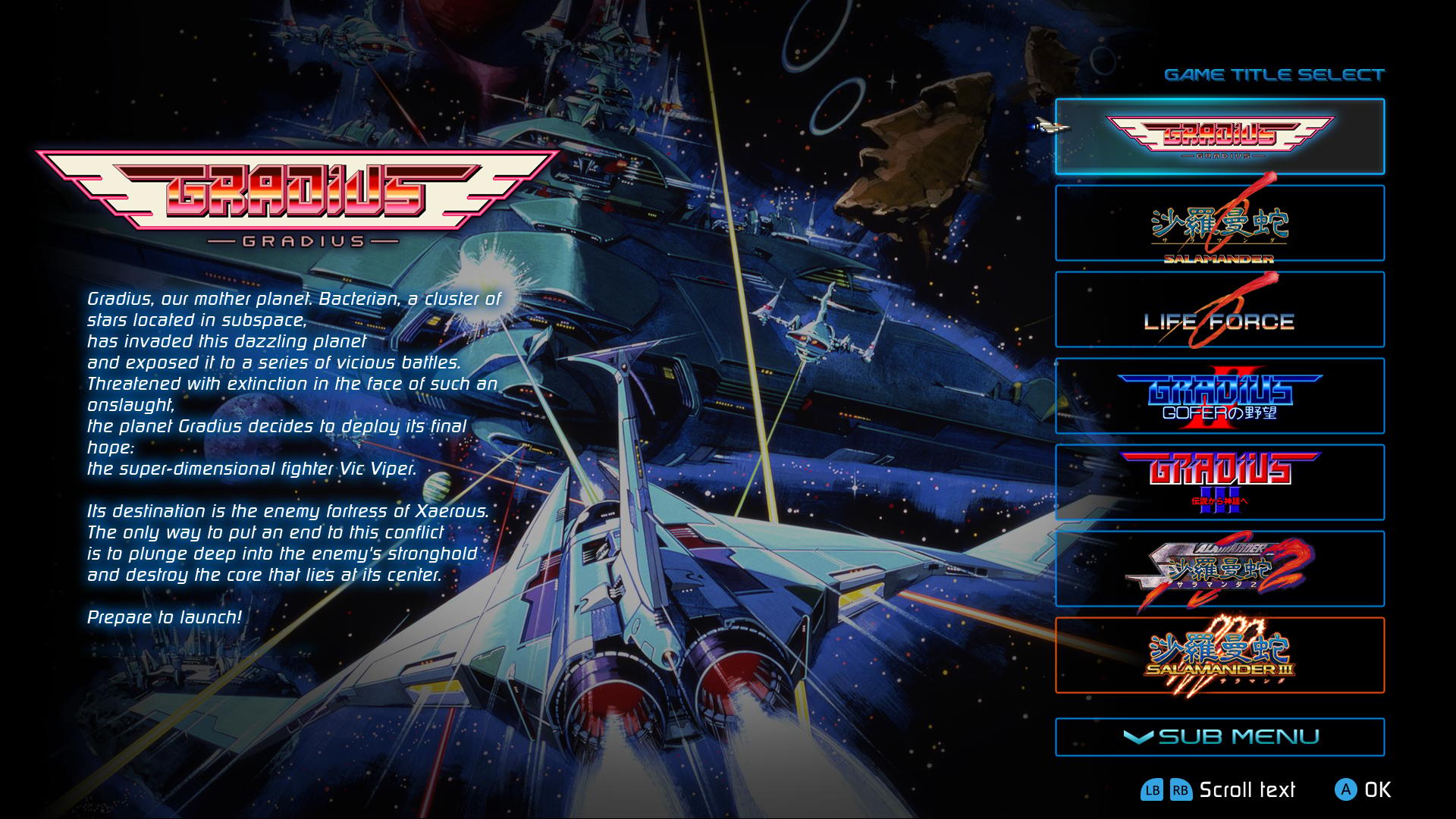 GRADIUS ORIGINS (US)