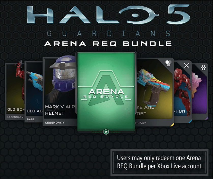 Halo 5 Guardians: Arena REQ Bundle - XBOX One