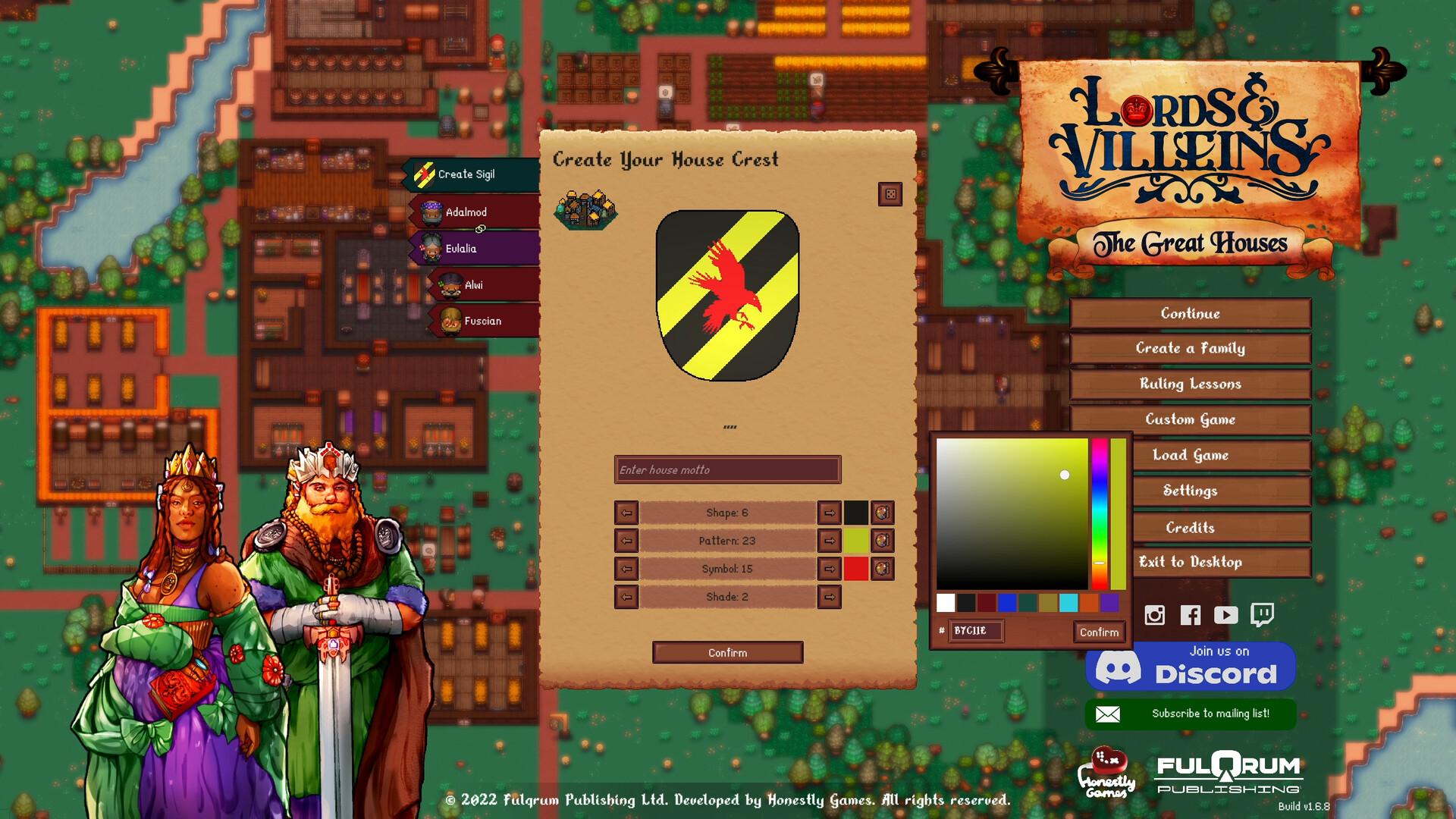 Picture of Lords and Villeins: The Great Houses
