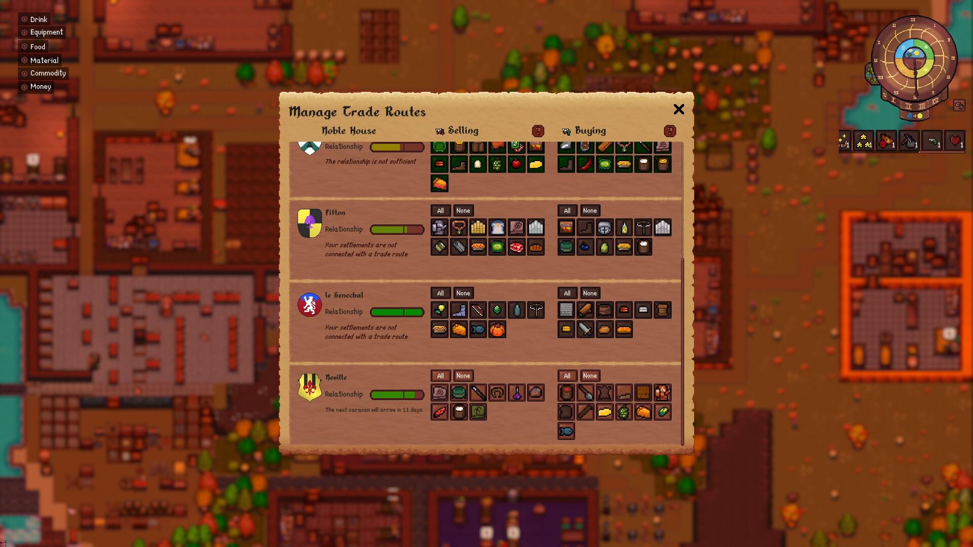 Picture of Lords and Villeins: The Great Houses