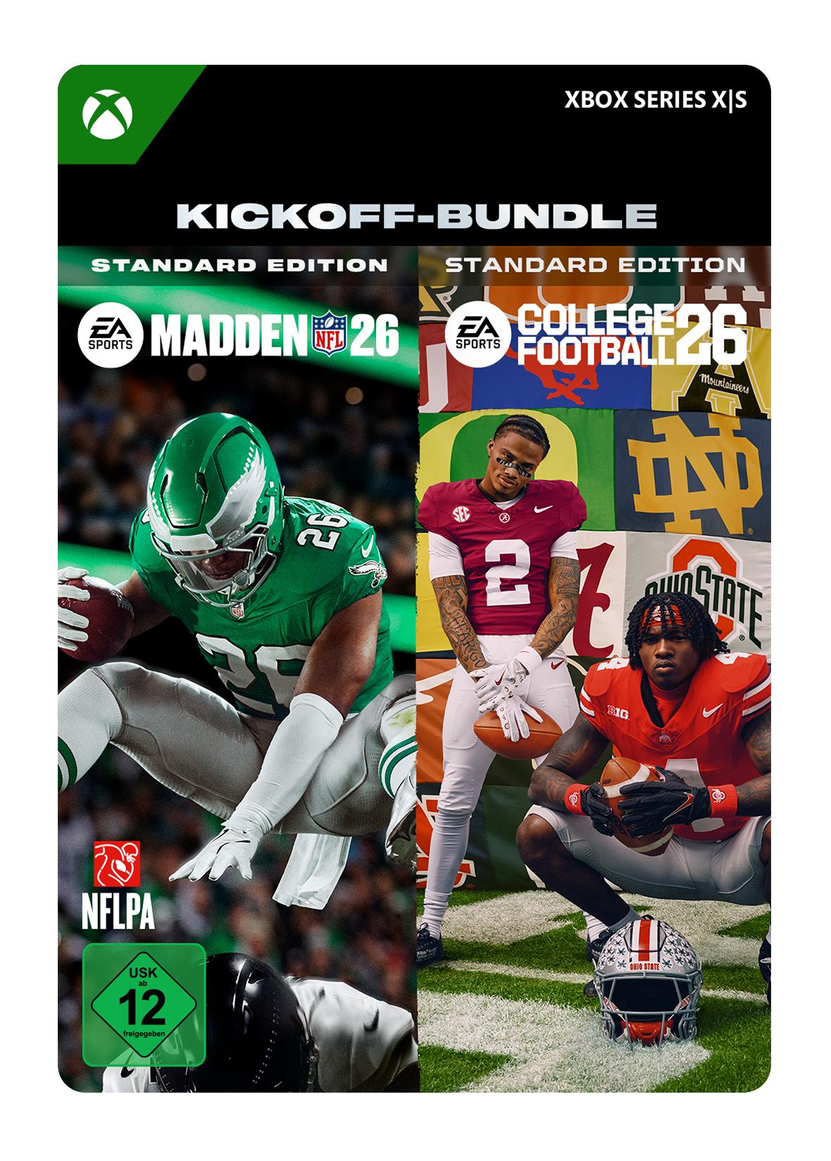 Madden NFL 26 & College Football 26 - Kickoff Bundle - Xbox Series X|S