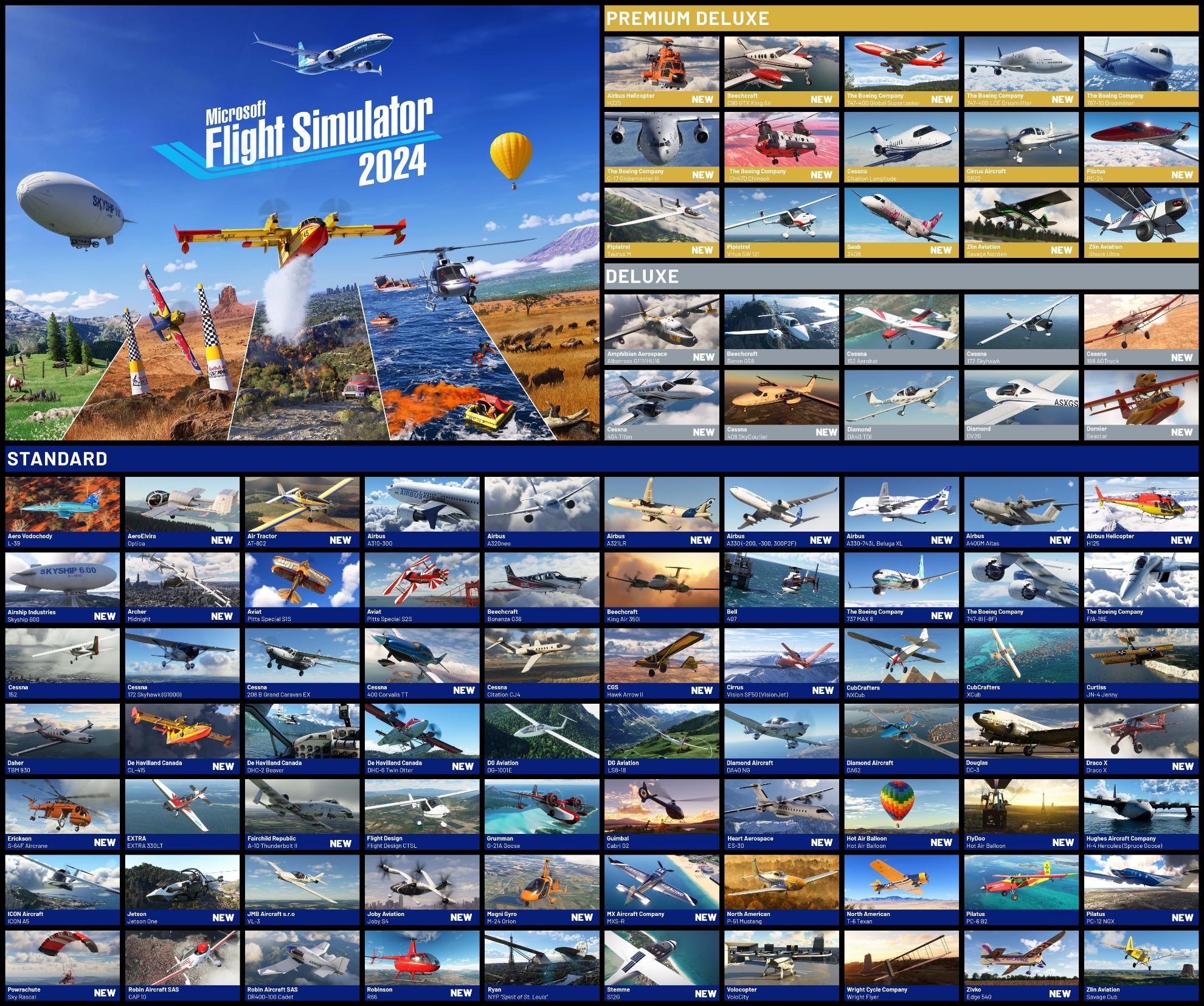 Microsoft Flight Simulator 2024 Standard Edition - Xbox Series X|S/Win10