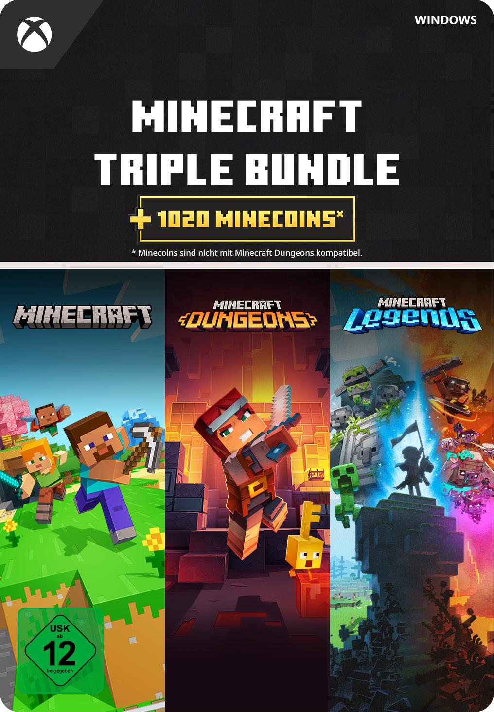 Minecraft Triple Bundle - Win10