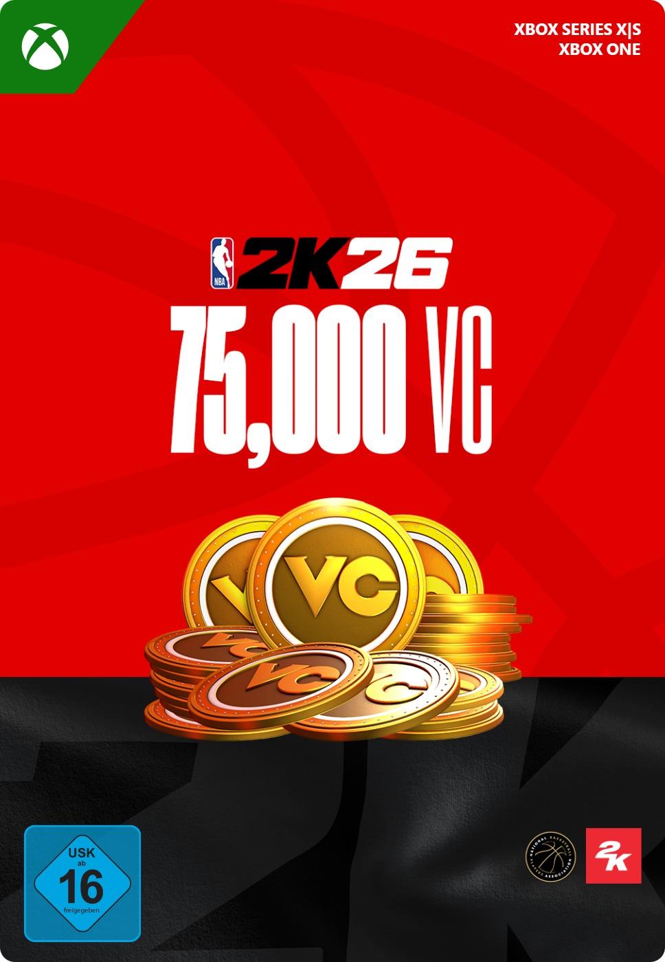 Picture of NBA 2K26: 75,000 Virtual Currency Pack - Xbox Series X|S/Xbox One