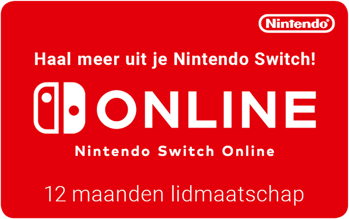 Nintendo Switch 12 Months Subscription - NL