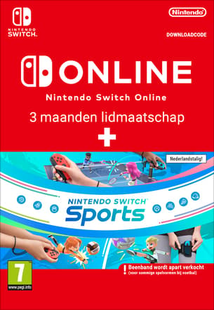 Nintendo Switch Sports + individueel Nintendo Switch Online-lidmaatschap - NL