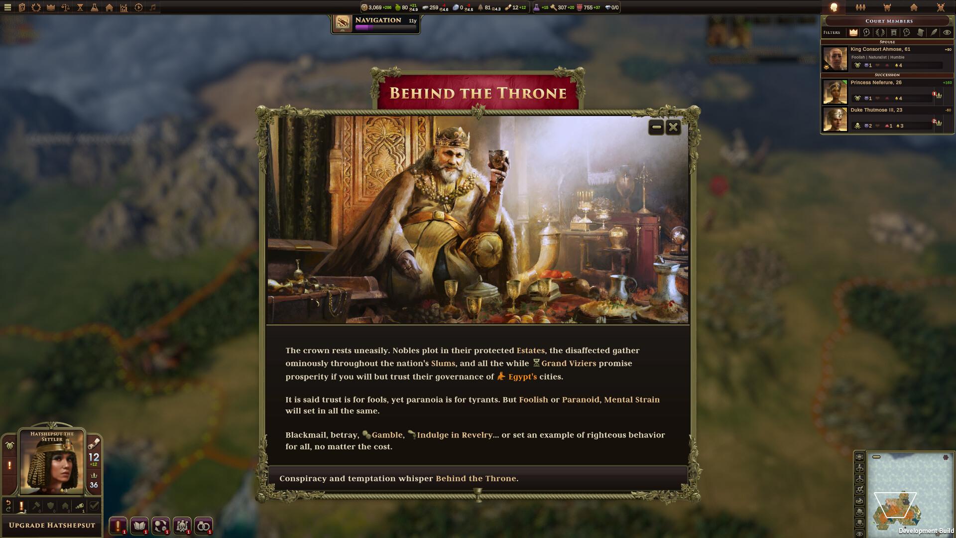 Picture of Old World - Behind the Throne