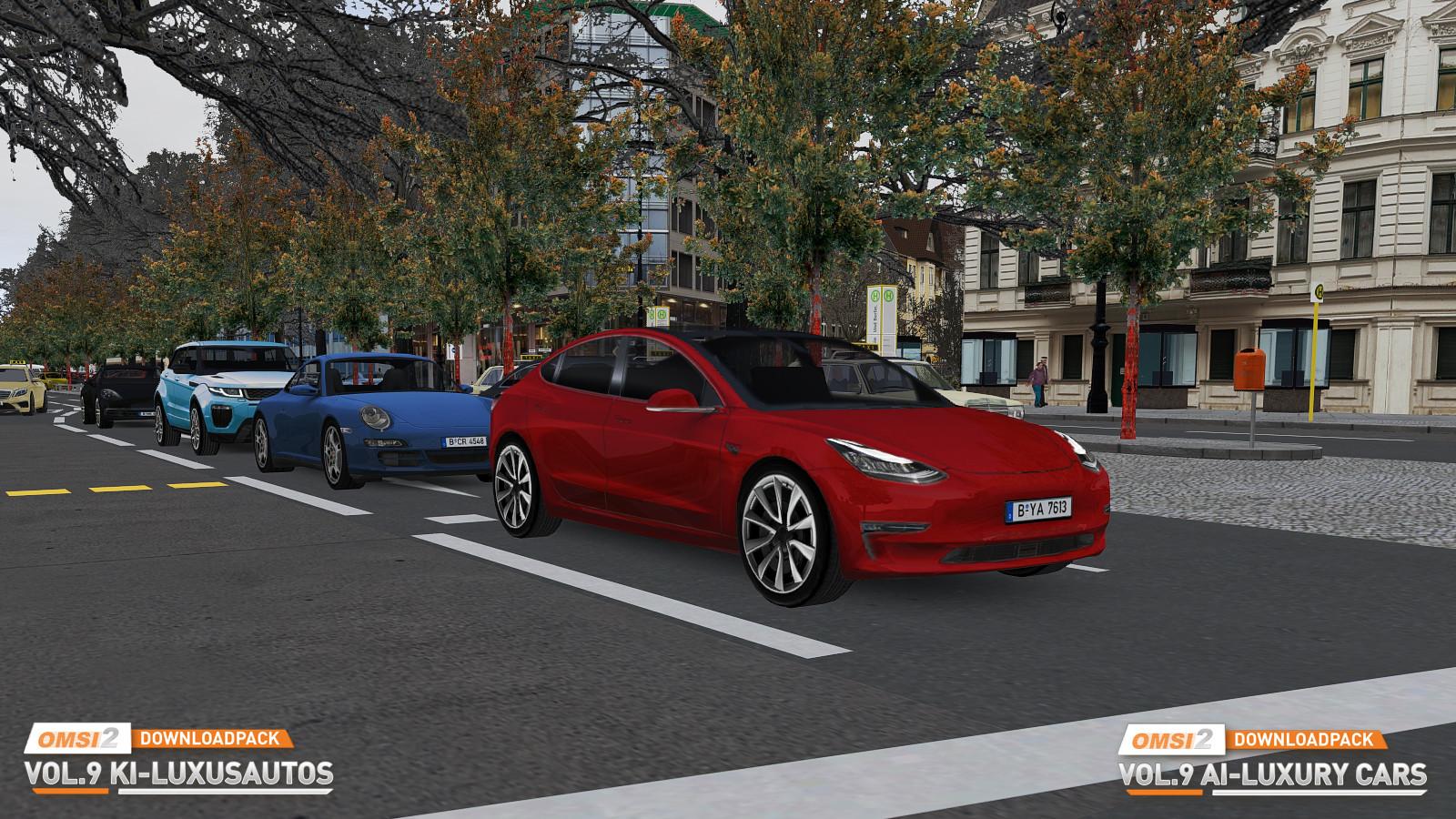 OMSI 2 Add-on Downloadpack Vol. 9 – KI-Luxusautos