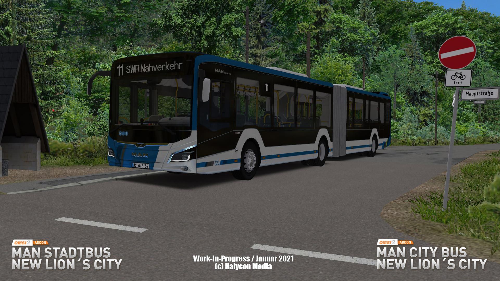 Picture of OMSI 2 Add-on MAN Stadtbus New Lion's City