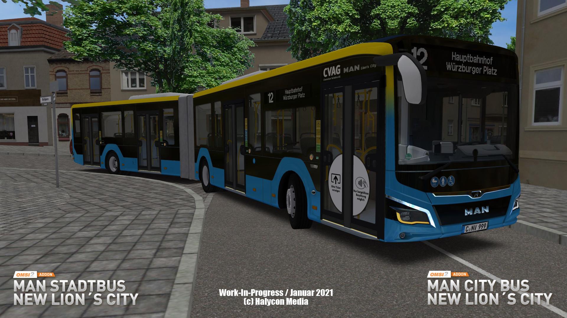 Picture of OMSI 2 Add-on MAN Stadtbus New Lion's City