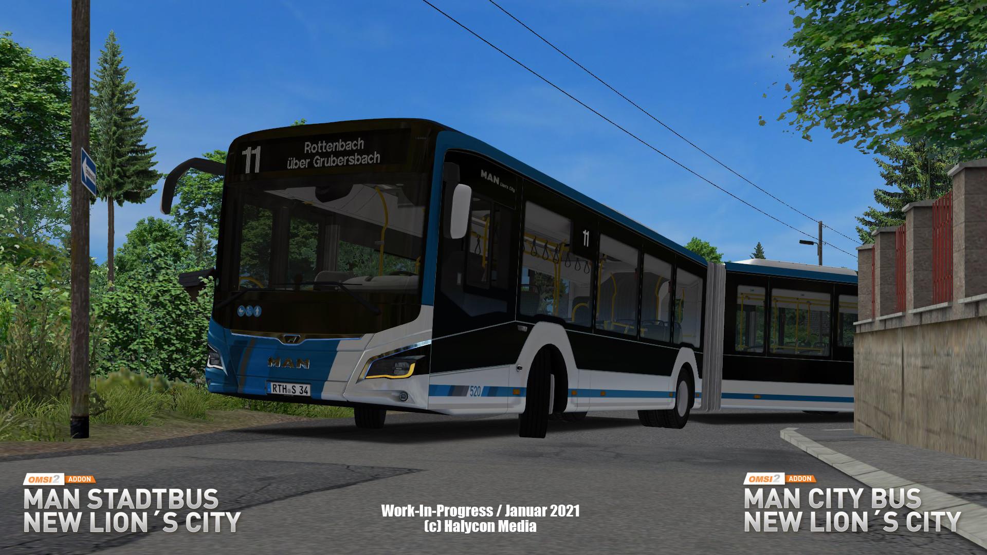 Picture of OMSI 2 Add-on MAN Stadtbus New Lion's City