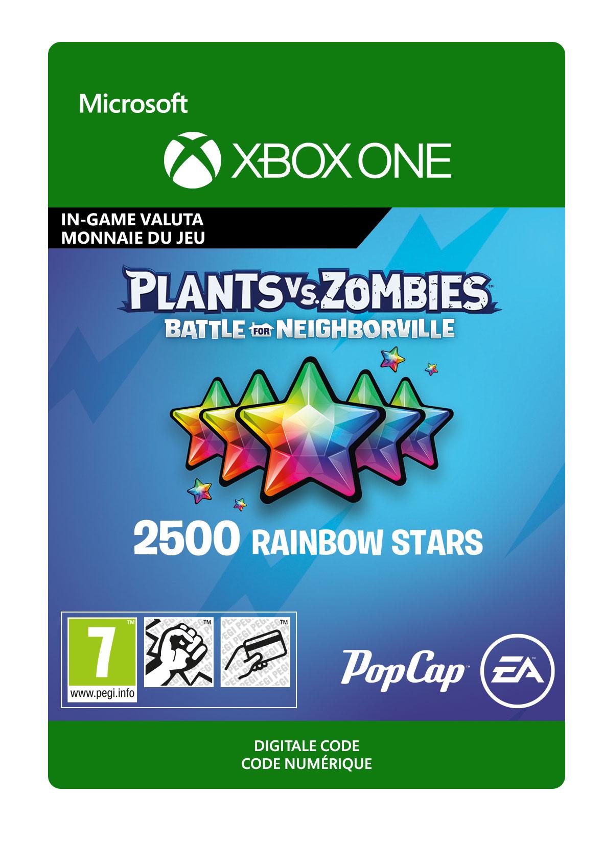 Plants vs. Zombies: Battle for Neighborville – 2000 (+500 Bonus) Rainbow Stars