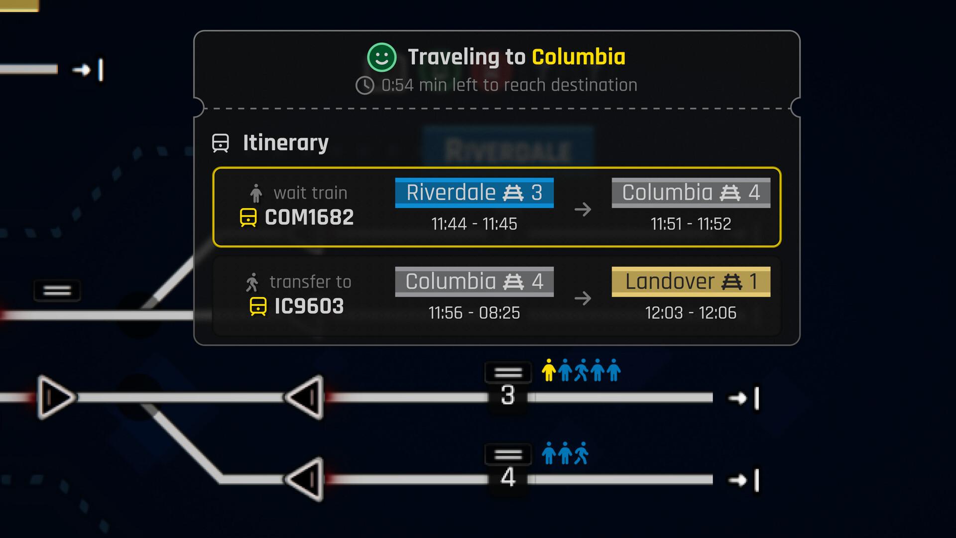 Picture of Rail Route - Happy Passengers