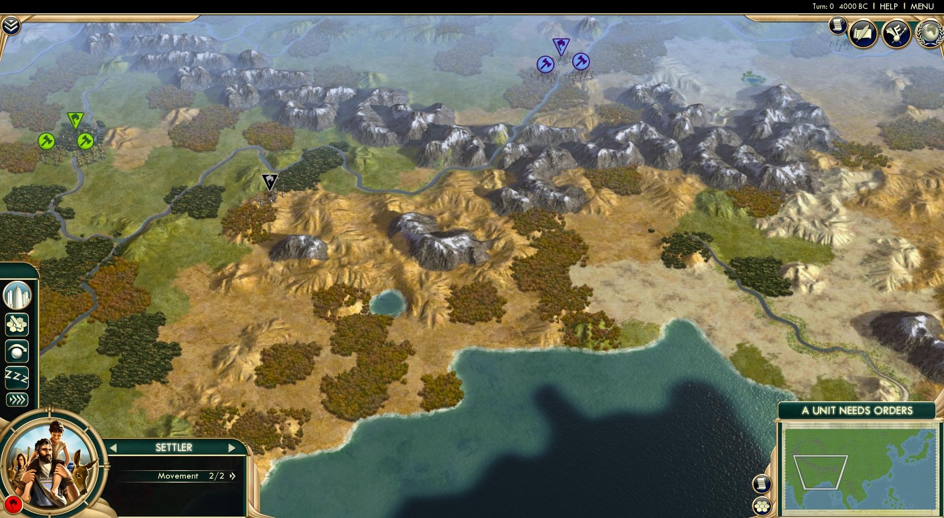 Picture of Sid Meier's Civilization V - Scrambled Continents Map Pack [Mac]