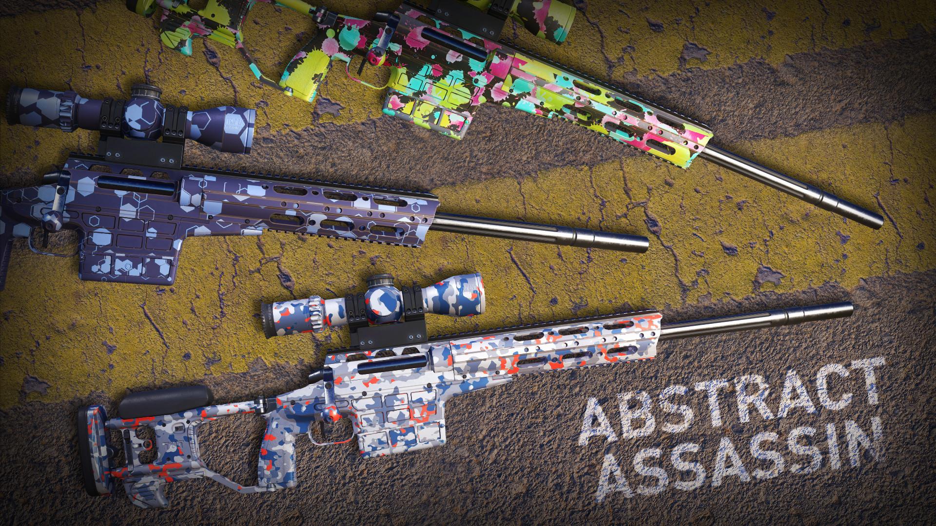Sniper Ghost Warrior Contracts 2 - Abstract Assassin Skin Pack
