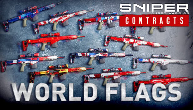 Sniper Ghost Warrior Contracts - World Flags Skin Pack