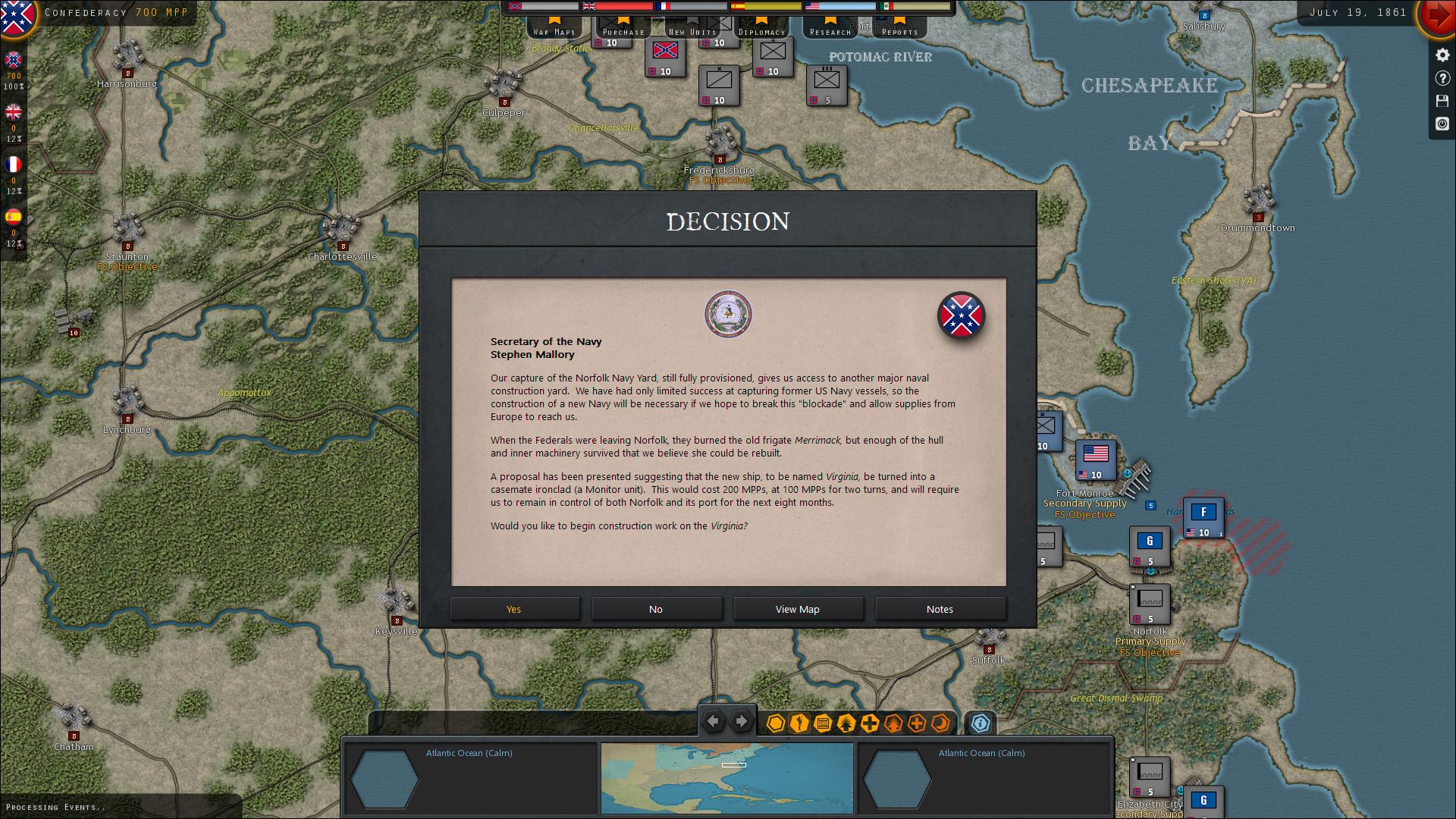 Strategic Command: American Civil War - Wars in the Americas