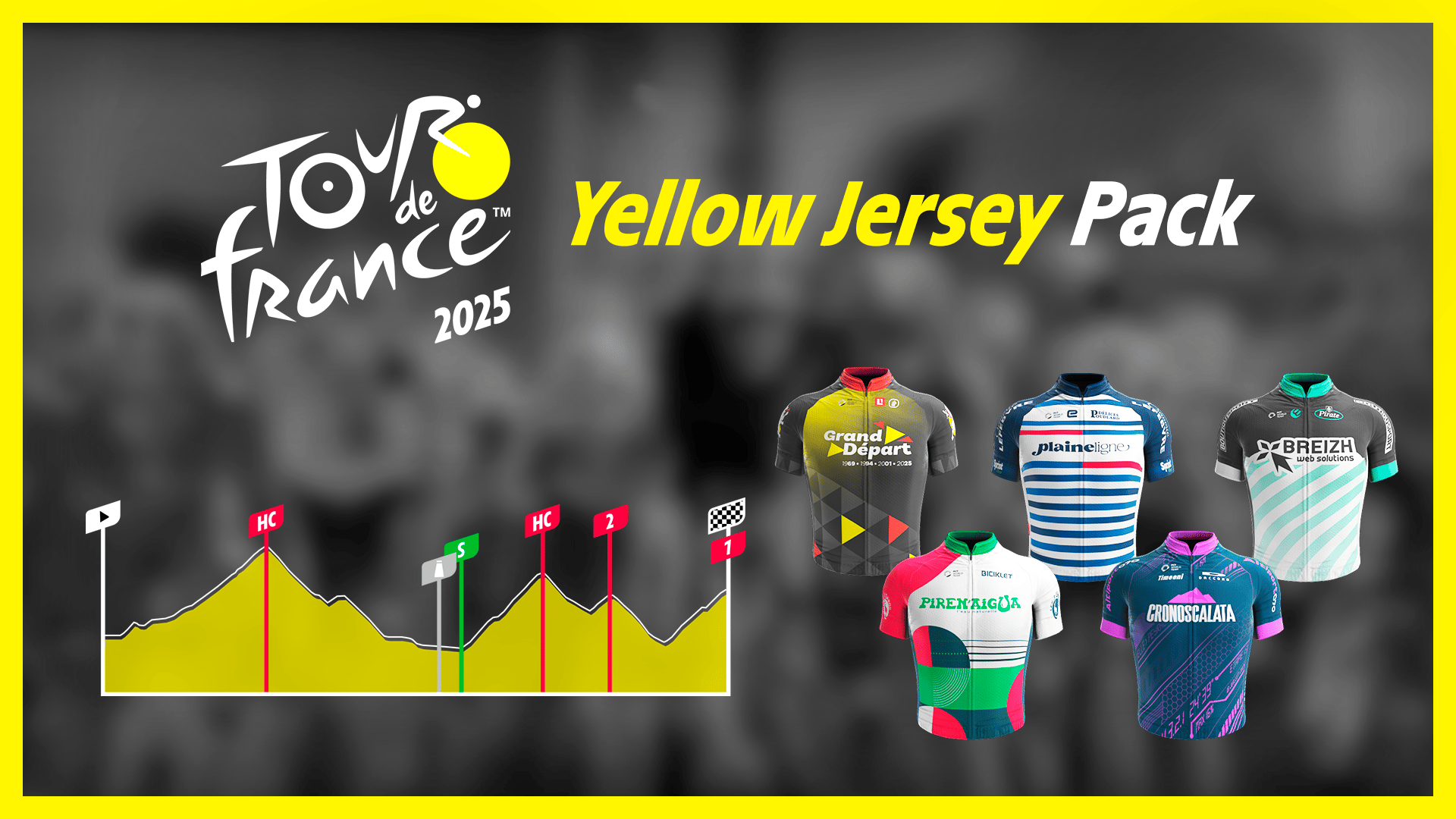 Tour De France 2025 - Yellow Jersey Pack