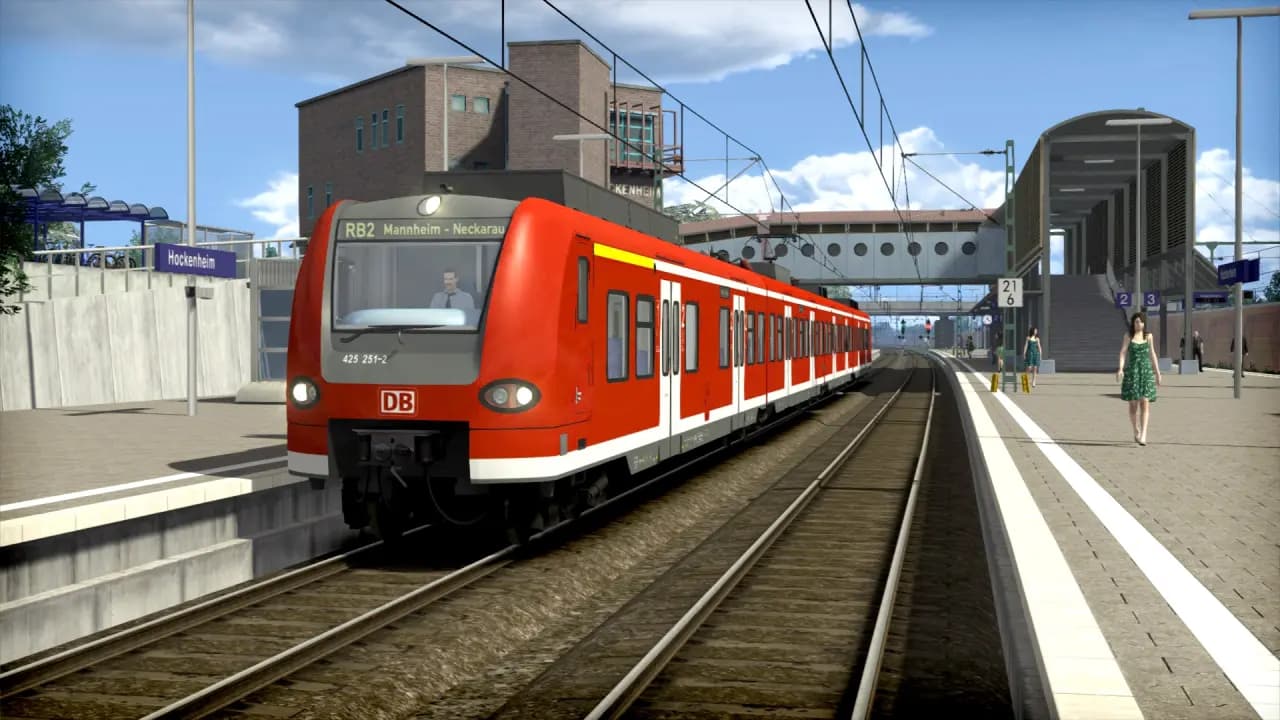 Train Simulator: The Rhine Railway: Mannheim - Karlsruhe Route