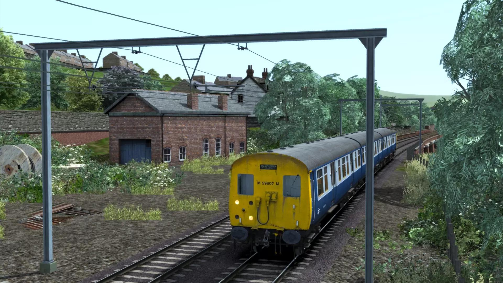 Train Simulator: Woodhead Electric Railway in Blue Route