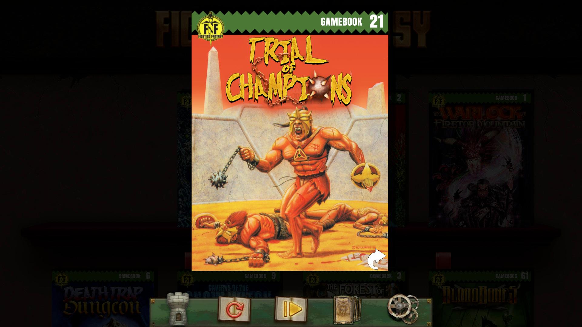 Trial of Champions (Fighting Fantasy Classics)