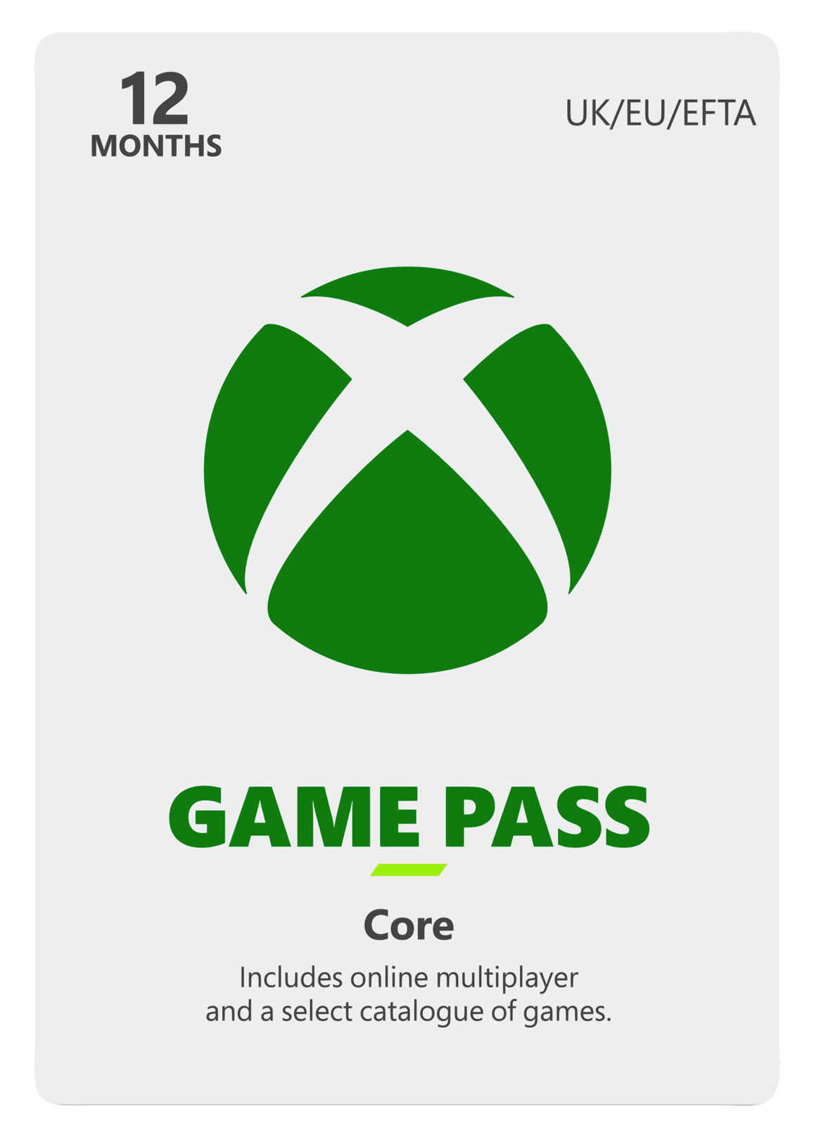 Picture of Xbox Game Pass Core - 12 Maanden (Months) Membership