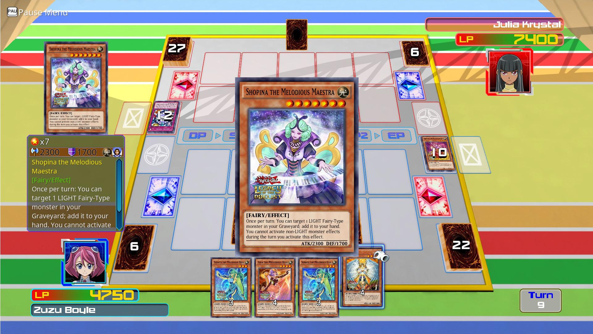 Yu-Gi-Oh! ARC-V: Zuzu v. Julia