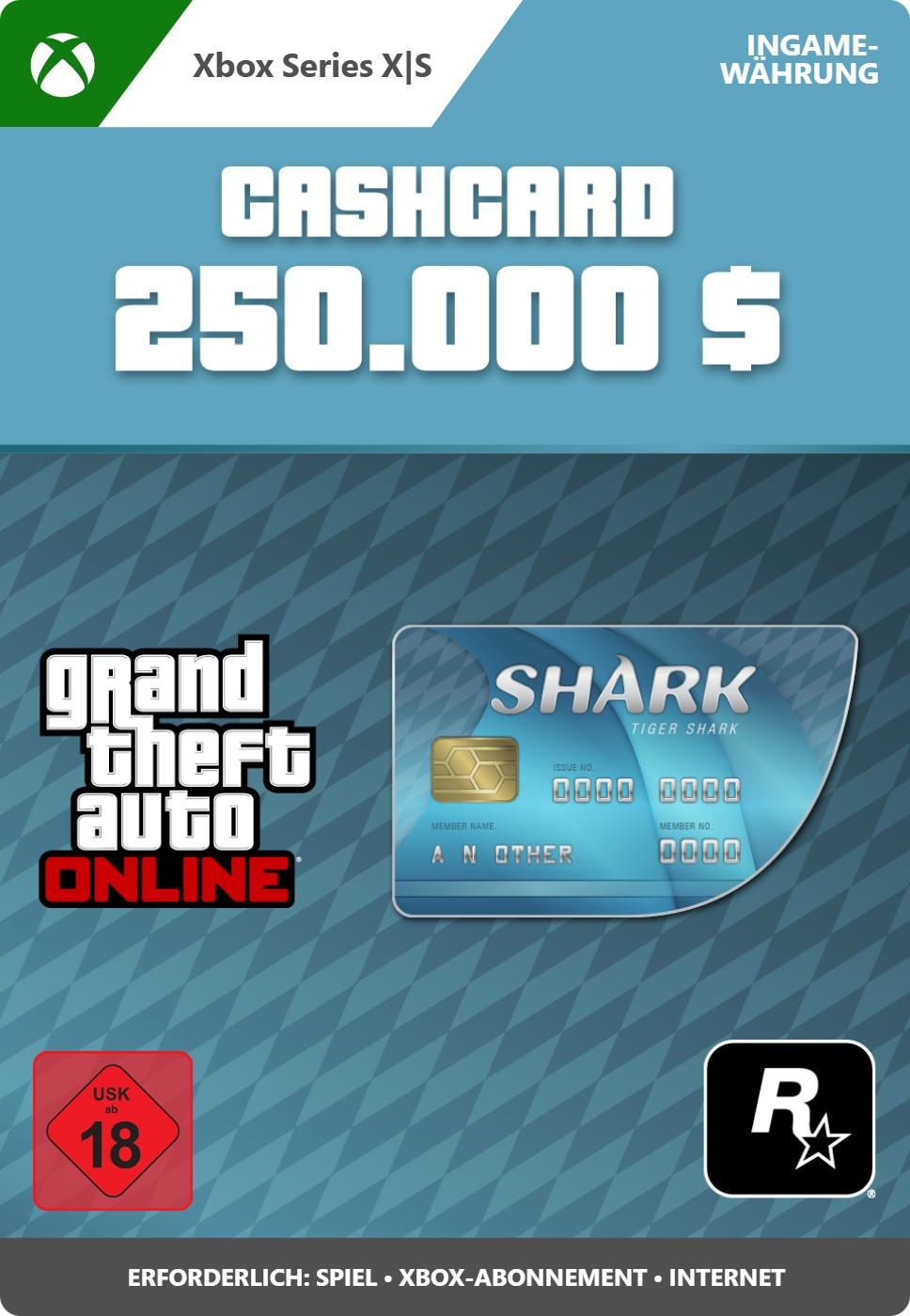 GTA Online: Tiger Shark Cash Card - Xbox Series X|S