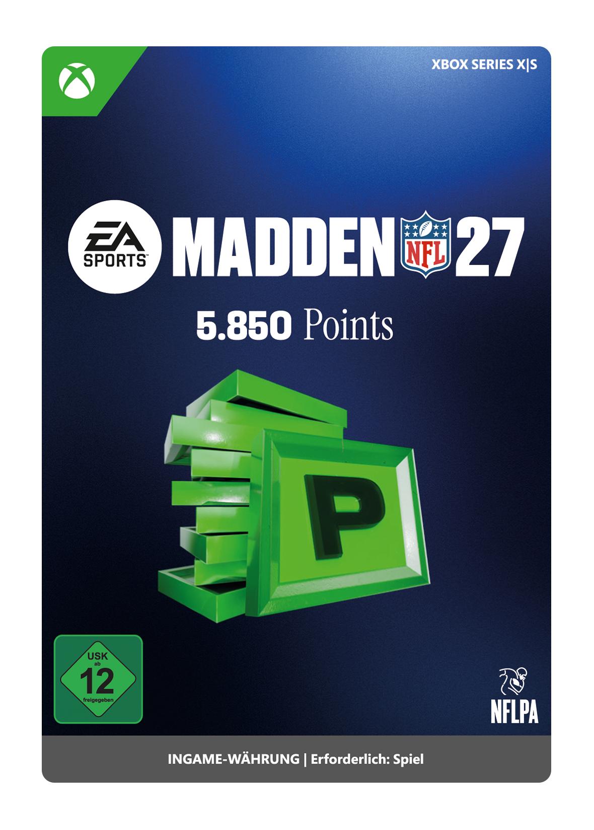Picture of Madden NFL 27: 5850 Madden Points - Xbox Series X|S