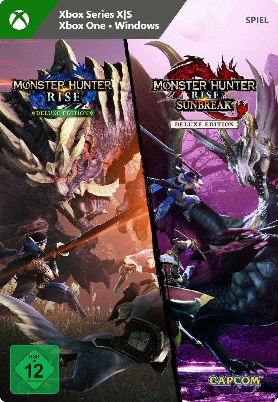 Monster Hunter Rise + Sunbreak Deluxe - Xbox Series X|S/Xbox One/Win10