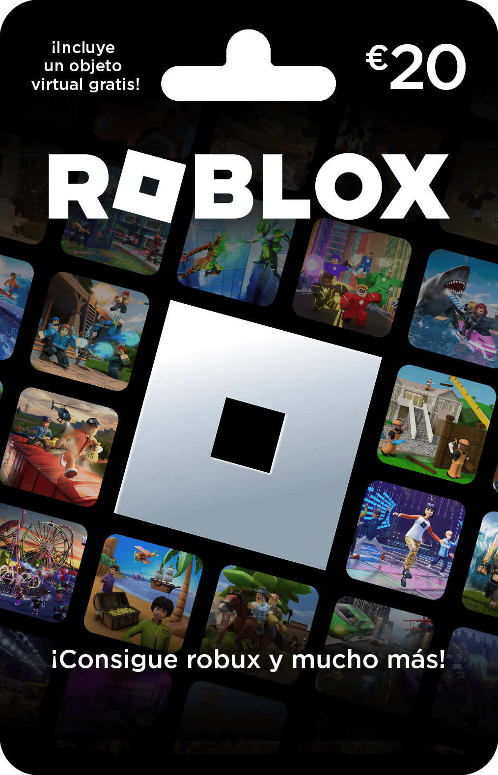 Roblox Gift Card Digital Code 20 EUR ES